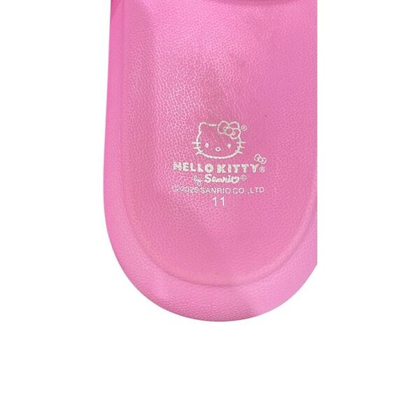 Hello Kitty by Sanrio Women's EVA Beach Slide Sandals pink  size 11 - Picture 4 of 10